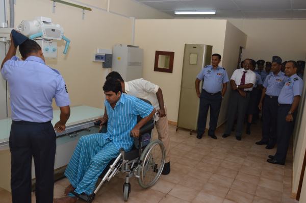 Inauguration of Modified X-Ray
Unit at SLAF Base Ratmalana